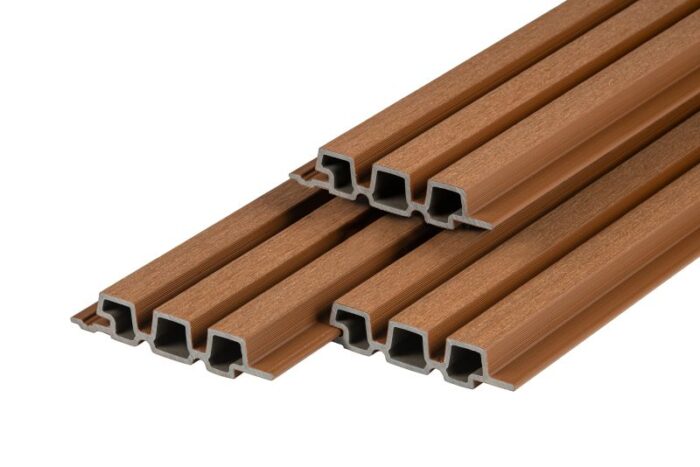 Composiet Triple Profiel 33 × 170 mm Teak